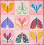 WINGED QUILT in ANEW by Tamara Kate - Quilt Kit 42" x 42" (107 x 107cm) - ELEGANTE VIRGULE CANADA