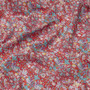 LIBERTY OF LONDON - STRAWBERRY THIEF C Red 100% Cotton Tana Lawn, Per Half-Meter. Elegante Virgule Canada, CANADIAN FABRIC SHOP. Quilt Shop