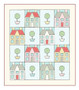 HOMELY JOYS Quilt Paper Pattern by Nicola Dodd from CAKE STAND QUILTS - ELEGANTE VIRGULE CANADA
