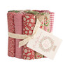 TILDA CREATING MEMORIES, Winter FAT EIGHTH Roll Bundle of 16 Fabrics - Elegante Virgule Canada