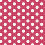 TILDA Medium Dots in Red, 100% Cotton. TILDA BASICS, Elegante Virgule Canada, Canadian Fabric Quilt Shop, Quilting Cotton