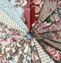 RILEY BLAKE DESIGNS, Jane Austen at Home, CORRESPONDENCE - by the half-meter -  ELEGANTE VIRGULE CANADA, Canadian Fabric Quilt Shop, Quilting Cotton