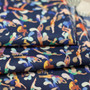 LIBERTY OF LONDON - LIDO A Navy 100% Cotton Tana Lawn, Per Half-Meter. CANADIAN SHOP. LIBERTY IN CANADA, Elegante Virgule, Quilting Shop