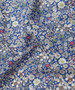 LIBERTY OF LONDON - JUNE'S MEADOW Dark Blue 100% Cotton Tana Lawn, Per Half-Meter. CANADIAN SHOP. LIBERTY IN CANADA, Elegante Virgule, Quilting Shop