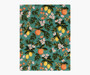 RIFLE PAPER CO, PRIMAVERA Citrus Floral in Teal,  ELEGANTE VIRGULE CANADA, CANADIAN FABRIC SHOP, QUILTING COTTON