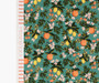 RIFLE PAPER CO, PRIMAVERA Citrus Floral in Teal,  ELEGANTE VIRGULE CANADA, CANADIAN FABRIC SHOP, QUILTING COTTON