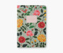 Roses, Stitched Notebook Set - RIFLE PAPER CO Stationery, Set of 3 Notebooks - ELEGANTE VIRGULE CANADA