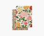 Roses, Pocket Notebook Set - RIFLE PAPER CO Stationery, Pair of 2 Mini Notebooks - ELEGANTE VIRGULE CANADA
