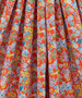 LIBERTY OF LONDON - CALIFORNIA B Orange 100% Cotton Tana Lawn, Per Half-Meter. CANADIAN SHOP. LIBERTY IN CANADA, Elegante Virgule, Quilting Shop