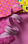 SASSAFRAS LANE DESIGNS, Purple Stripe Zipper Tape with Nickel teeth - Sold by the yard (91 cm) - ELEGANTE VIRGULE CANADA