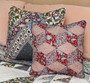 LIBERTY OF LONDON, SUMMER HOUSE, Hidcote Berry X in Red, ELEGANTE VIRGULE CANADA, Canadian Fabric Shop, Quilting cotton