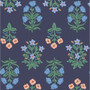 RIFLE PAPER CO CAMONT, Mughal Rose in Navy - Elegante Virgule Canada, Canadian Fabric Online Shop, Quilt Shop, Quilting Cotton