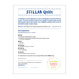 Tamara Kate STELLAR Quilt Paper Pattern - ELEGANTE VIRGULE CANADA