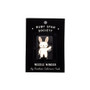 RUBY STAR SOCIETY, BUNNY by Rashida Coleman-Hale WOODLAND PARK, Enamel Needle Minder - ELEGANTE VIRGULE CANADA