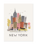 New York City - RIFLE PAPER CO, Art Print 8" x 10" - ELEGANTE VIRGULE CANADA, Canadian Gift, Fabric and Quilt Shop.
