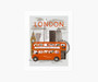 London World Traveler - RIFLE PAPER CO, Art Print 8" x 10" - ELEGANTE VIRGULE CANADA, Canadian Gift, Fabric and Quilt Shop.
