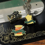 BOHIN FRANCE, Mannequin Model, Enamel Needle Minder - ELEGANTE VIRGULE CANADA
