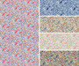 LIBERTY OF LONDON - KATIE AND MILLIE C Blue 100% Cotton Tana Lawn, Per Half-Meter,  CANADIAN SHOP. LIBERTY IN CANADA, Elegante Virgule