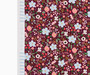 RIFLE PAPER CO, Garden Party WILD ROSE in Burgundy Metallic,  ELEGANTE VIRGULE CANADA, CANADIAN FABRIC QUILT SHOP, Quilting Cotton