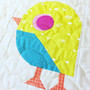 Patch and Dot, LITTLE BIRD Quilt Paper Pattern - ELEGANTE VIRGULE CANADA