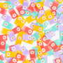 SARAH HEARTS, Daisy Tag Woven Labels (Multipack of  8 Labels) - ELEGANTE VIRGULE CANADA