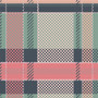 AGF CAPSULE MAD PLAID, Coral Views - by the half-meter, ELEGANTE VIRGULE CANADA, Canadian Fabric Quilt Shop, Quilting Cotton