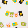 SARAH HEARTS, Smiley Woven Labels (Multipack of  8 Labels) - ELEGANTE VIRGULE CANADA
