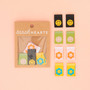 SARAH HEARTS, Smiley Woven Labels (Multipack of  8 Labels) - ELEGANTE VIRGULE CANADA