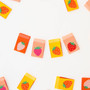 SARAH HEARTS, Strawberry Woven Labels (Multipack of  8 Labels) - ELEGANTE VIRGULE CANADA