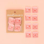 SARAH HEARTS, With Love Envelope Woven Labels (Multipack of  8 Labels) - ELEGANTE VIRGULE CANADA