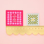 SARAH HEARTS, Joyful June Woven Labels (Multipack of  4 Labels) - ELEGANTE VIRGULE CANADA