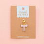 SARAH HEARTS, Pink Bow, Removable Zipper Charm - ELEGANTE VIRGULE CANADA