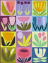 Tamara Kate WONDERGARDEN Series, No.15 BEST BUDS Quilt Paper Pattern - ELEGANTE VIRGULE CANADA