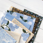 RIFLE PAPER CO MEADOW, Hydrangea in Light Blue - by the half-meter - Elegante Virgule Canada, Canadian Fabric Online Shop, Quilt Shop, Quilting Cotton