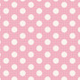 TILDA Medium Dots in Pink, 100% Cotton. TILDA BASICS, Elegante Virgule Canada, Canadian Fabric Quilt Shop, Quilting Cotton