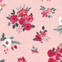 ART GALLERY FABRICS - AGF ADVENTALE, Floral Wonderland en rose - ELEGANTE VIRGULE CANADA