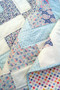 TILDA BERRY JAM Blue, 100% Cotton. TILDA BASICS, Elegante Virgule Canada, Canadian Quilt Shop, Quilting Cotton