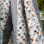 ACUFACTUM Automne/Hiver, Animaux sauvages - ELEGANTE VIRGULE CANADA, Tissus Acufactum