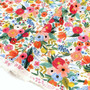 RIFLE PAPER CO, WILDWOOD Petite Garden Party in Pink, 100% RAYON - by the half-meter -  ELEGANTE VIRGULE CANADA, CANADIAN FABRIC SHOP, QUILTING SHOP