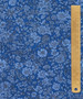 LIBERTY QUILTING, EMILY BELLE in Ultramarine Blue - ELEGANTE VIRGULE CANADA