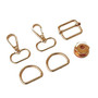 Zakka Workshop, Bag Essentials 1" Hardware Pack, in Rose gold ZW6837 - ELEGANTE VIRGULE CANADA