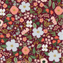 RIFLE PAPER CO, Garden Party WILD ROSE in Burgundy Metallic,  ELEGANTE VIRGULE CANADA, CANADIAN FABRIC QUILT SHOP, Quilting Cotton