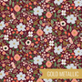 RIFLE PAPER CO, Garden Party WILD ROSE in Burgundy Metallic,  ELEGANTE VIRGULE CANADA, CANADIAN FABRIC QUILT SHOP, Quilting Cotton