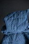 MERCHANT AND MILLS, Quilted Jacquard Cotton in AHOY Medium Blue - Elegante Virgule Canada