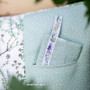 ACUFACTUM Basics, Pois gris-vert et blancs - ELEGANTE VIRGULE CANADA, Tissus Acufactum