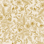RIFLE PAPER CO HOLIDAY CLASSICS, Colette in Cream Metallic - by the half-meter - by the half-meter - Elegante Virgule Canada, Canadian Fabric Quilt Shop, Quilting Cotton