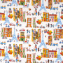 WINDHAM Fabrics Organic, OOH LA LA Paris in Multi,  100% ORGANIC Cotton - by the half-meter, ELEGANTE VIRGULE CANADA, CANADIAN FABRIC SHOP, Quilting Cotton
