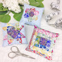 LIBERTY FABRICS, Alice Caroline Exclusive - Three Patchwork Pin Cushions Kit - ELEGANTE VIRGULE CANADA