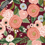 RIFLE PAPER CO,  GARDEN PARTY Deluxe Bundle of 10 fabrics -  3 Canvas + 7 Quilting Cottons -  ELEGANTE VIRGULE CANADA, CANADIAN FABRIC QUILT SHOP, Quilting Cotton