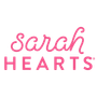 SARAH HEARTS Buttons (Set of 10 buttons)  -  ELEGANTE VIRGULE CANADA